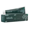 Creme Dental Natural com Carvão Ativado, extratos de Bambu, Romã e Sálvia 80g - Natural