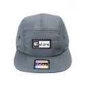 Boné E-STARS 5Panel Basic Aba Reta Chumbo