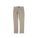 CALÇA CHINO RHOUKER SLIM FIT SARJA BEGE 100% ALGODÃO