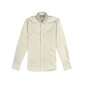 CAMISA BEGE LISTRADO RHOUKER SLIM FIT ML
