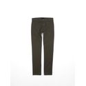 CALÇA CHINO RHOUKER SLIM FIT SARJA VERDE 100% ALGODÃO