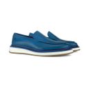 SAPATO MASCULINO COURO LOAFER AZUL - OSLO RHOUKER