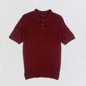 POLO TRICOT LEVE PONTO CORRENTE BORDO