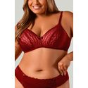 Sutiã Ritati Confort Plus Size Micro e Renda