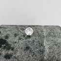 Pingente Solitario Zirconia 6mm Prata 925