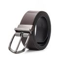 Cinto Dupla Face Masculino Dancalf Preto/Mouro Samello