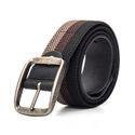 Cinto Dupla Face Masculino Elástico Soleta Rocket Preto Samello