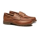 New Bulldog Casual Masculino New Barão II Crazy Horse DK Brown Samello