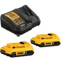 Kit Carregador com 2 baterias 20V 2Ah DCB203C2-BR