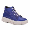 Tenis Em Couro Graxo Royal E Sola De Borracha