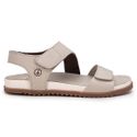 Sandália Birken Louise em Couro Off White: Sofisticação e Conforto Atemporal