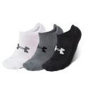 Meia Unissex Under Armour Core Cotton Invisível C/3 - Sortido