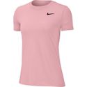 Camiseta Nike Dry Leg Tee Crew Feminina - Pink+Preto