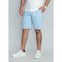 Bermuda Sarja Premium Stefano Azul Céu