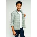 Camisa Stefano Xadrez Melange Verde