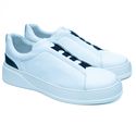 Tênis Sneaker Stefano Triple Stitch Branco e Marinho