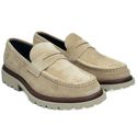 Sapato Mocassim Stefano Camurça Tordilha