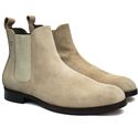 Bota Chelsea Camurça Areia Stefano
