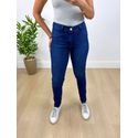 Calça Básica Skinny Jeans Escuro