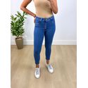 Calça Cropped Jeans Claro