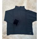 Blusa Trico Detalhe Punho Biamar Preto