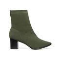 Bota Bico Fino Malha Anselmi - Matcha