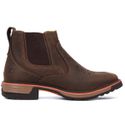 Botina Work Gel Zebu Original 93116 Couro Rustic Graxo