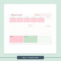 Refil / Miolo - Planner Semanal
