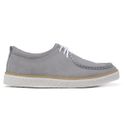 Sapato Derby Guitte Cacareco Cinza Couro Nobuck