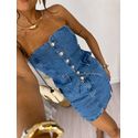 Mini Saia Jeans Ashley