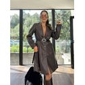 Trench Coat Marrom Canadá
