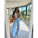 Calça Wide Leg Kally Clara