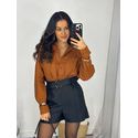 Camisa Mocha Mousse Lary