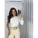 Blusa Um Ombro Só Off Raquel