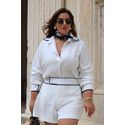 Short Tânia Off White