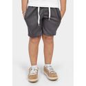 Bermuda DryFit Infantil Cinza