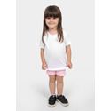 Bermuda Leggin Infantil Rosa