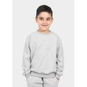 Moletom Infantil Careca Cinza