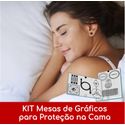 KIT Mesas de Gráficos para Proteção na Cama - Placas Radiônicas para Proteção na Cama