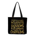BOOK BAG CHARLES BUKOWSKI - Preta