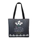 BOOK BAG CORA CORALINA MONTANHAS - Preta