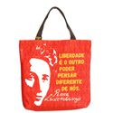 BOOK BAG ROSA LUXEMBURGO - Vermelha