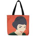 BOLSA AMELIE POULAIN - Vermelha