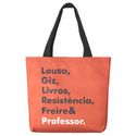 BOLSA FREIRE PROFESSOR - Vermelho