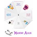 GUARDA-CHUVA MUNDO ALICE - Branco