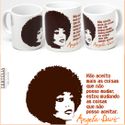CANECA ANGELA DAVIS - Branca