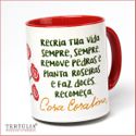 CANECA CORA CORALINA - RECRIA - Vermelha