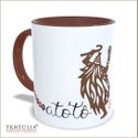Caneca Omolu - Marrom