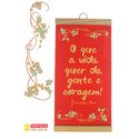FLÂMULA GUIMARÃES ROSA - Vermelha