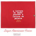 LUGAR AMERICANO PAULO FREIRE - Vermelho